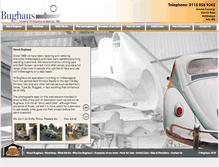 Tablet Screenshot of bughaus.co.uk